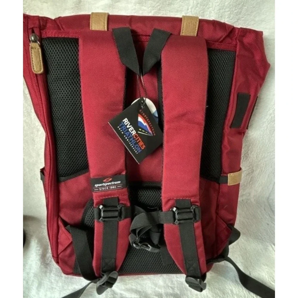 Sportspectrum RiverCities Triathlon 30th Anniversary  Hopkins Laptop Backpack